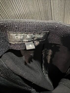rag & bone Men's Black Skinny Jeans